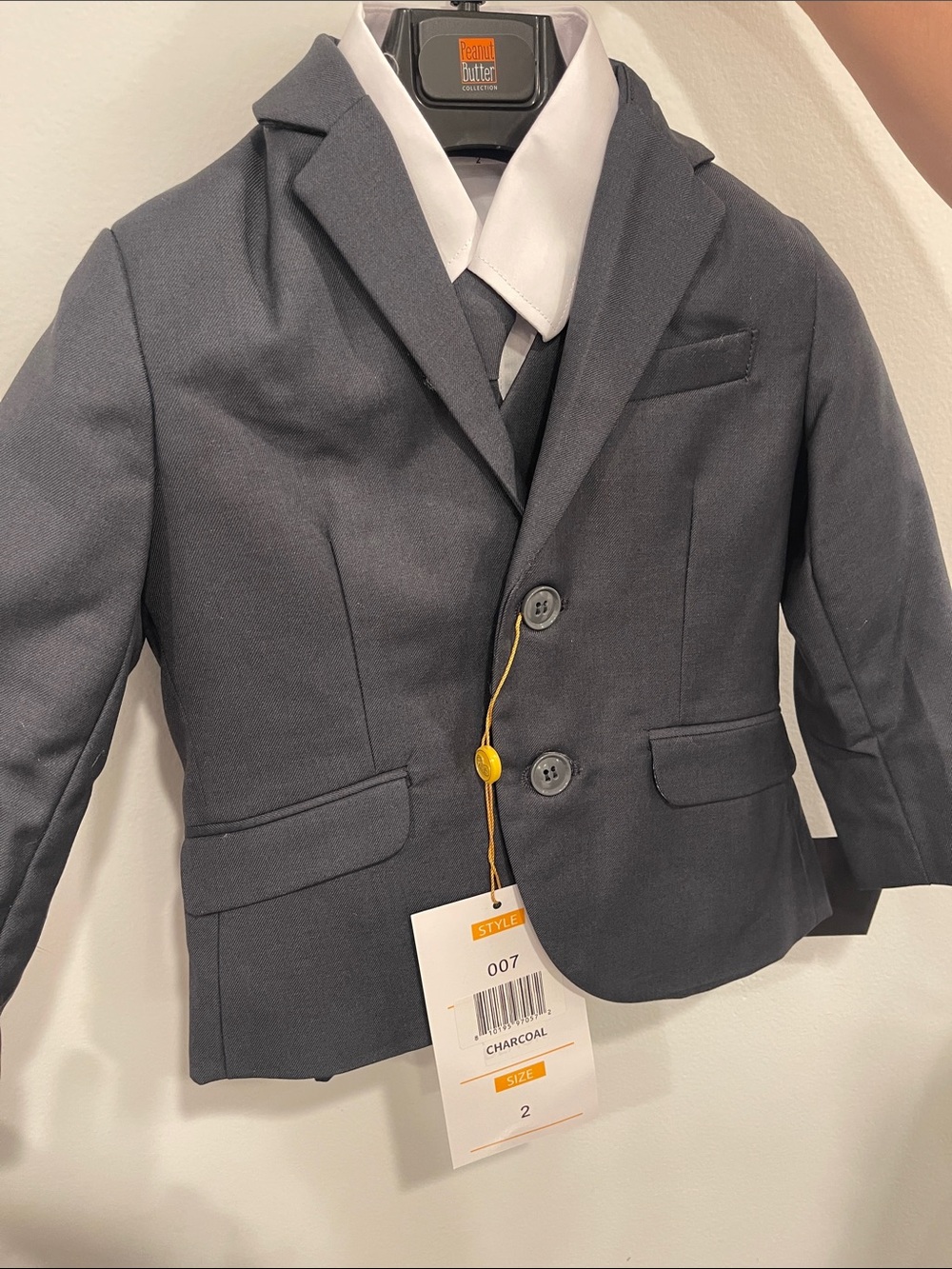 Carter's Charcoal Boys' Blazer Jacket